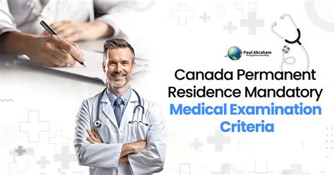 Medical exam for permanent residence applicants .